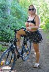Nude Chrissy. Naked Bicycle Trip Free Pic 3