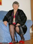 Grandma Libby. Black Satin Free Pic 1