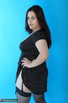 Kimberly Scott. Polka Dot Dress & Stockings Free Pic 17