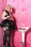 Lexie Cummings. Lexie In Black PVC In A Pink Box Free Pic 10