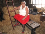 Grandma Libby. Frolicking In The Hay Free Pic 1