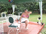 Grandma Libby. Relaxing In The Garden Free Pic 11