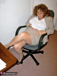 Curvy Claire. Office Gear & Thigh Boots Pt1 Free Pic 2