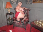 Grandma Libby. Red Dress Free Pic 12