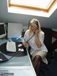 Sweet Susi. Hot and naked in the office Free Pic 2