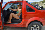 Nude Chrissy. Jeep Cruising Free Pic 6