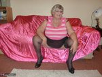 Grandma Libby. Pink Satin Setee Free Pic 3
