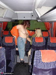 Sweet Susi. On The Bus With Two Bi Girls Free Pic 5