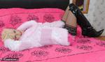 Dimonty. Fur Coat, Thigh Boots & Crotchless Nighty Free Pic 5
