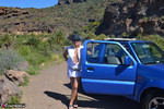 Nude Chrissy. Jeep Trip Gran Canaria Free Pic 15