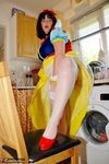 Juicey Janey. Snow White & Her Yellow Marigolds Pt1 Free Pic 1