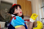 Juicey Janey. Snow White & Her Yellow Marigolds Pt1 Free Pic 5