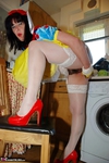 Juicey Janey. Snow White & Her Yellow Marigolds Pt1 Free Pic 17