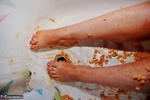 Juicey Janey. Messy Beans & Tomato Sauce Pt2 Free Pic 6