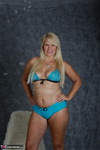 Sweet Susi. Blue Bikini & Bubbles Free Pic 1