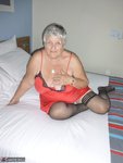 Grandma Libby. Red & Black Free Pic 2