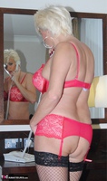 Dimonty. Red Lingerie Free Pic 10