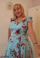LornaBlu. Whats beneath my blue dress Free Pic 1