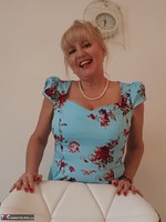LornaBlu. Whats beneath my blue dress Free Pic 9