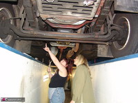 Sweet Susi. In The Car Workshop Pt1 Free Pic 1