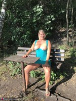 Sweet Susi. On The Bench By The Lake Free Pic 1