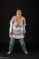 Tattoo Girl. Long Jeans Free Pic 3
