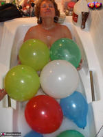 Busty Bliss. Big Boob Balloons & Bath Free Pic 18