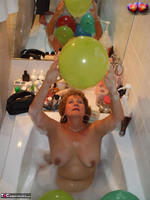 Busty Bliss. Big Boob Balloons & Bath Free Pic 20