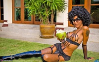 AreeyaLadyboy. Areeya Afro Coconut Free Pic 12