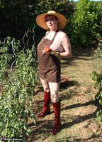 Mary Bitch. In My Garden In Rubber Boots Free Pic 5