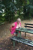 Lexie Cummings. Lexie Strips At The Picnic Bench Free Pic 10