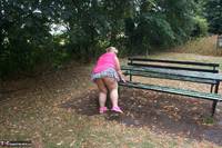 Lexie Cummings. Lexie Strips At The Picnic Bench Free Pic 14
