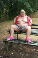 Lexie Cummings. Lexie Strips At The Picnic Bench Free Pic 15
