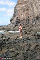 Curvy Claire. Mankini On The Rocks Pt1 Free Pic 5