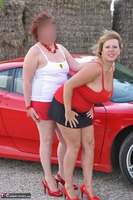 Curvy Claire. Little Red Sports Car Pt1 Free Pic 5