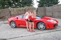 Curvy Claire. Little Red Sports Car Pt1 Free Pic 6