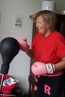 Abby Roberts. Boxing & Strip In The Garden Free Pic 10