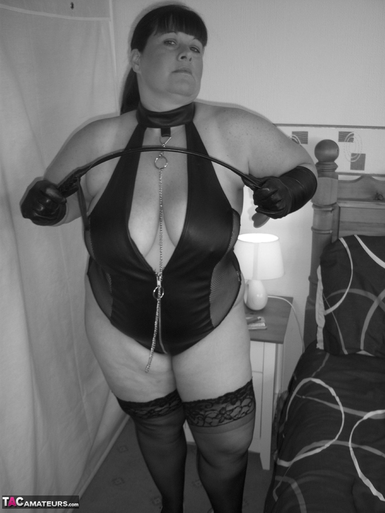 Bbw In Leather