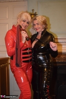 Phillipas Ladies. Dimonty & Camilla In Their PVC Catsuits Free Pic 3