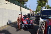 Nude Chrissy. Naked Quad Biking Free Pic 1