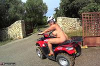 Nude Chrissy. Naked Quad Biking Free Pic 3