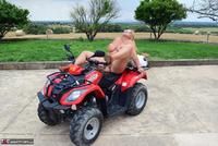 Nude Chrissy. Naked Quad Biking Free Pic 7