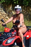 Nude Chrissy. Naked Quad Biking Free Pic 15