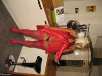 Chrissy UK. Lady In Red Free Pic 7