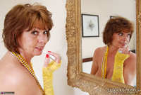 Luscious Models. Mature Lady M's Mirror Free Pic 7