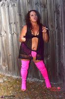 Debbie Delicious. Smoking Hot In Pink & Black Pt1 Free Pic 17