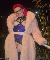 Mollie Foxxx. Pink Fur Coat Pt2 Free Pic 6