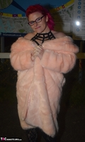 Mollie Foxxx. Pink Fur Coat Pt3 Free Pic 5