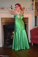 Mollie Foxxx. Posh Green Dress Free Pic 3