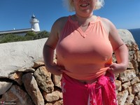 Barby. Majorca Masturbation At The Lighthouse Free Pic 2